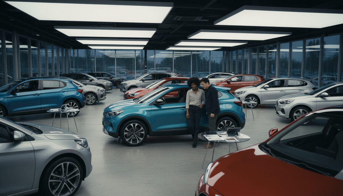 Showroom de carros PCD com opções até 70 mil em 2026.