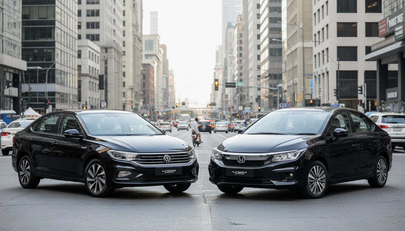 Carros elegíveis para Uber Black e Comfort em 2026 estacionados em rua urbana